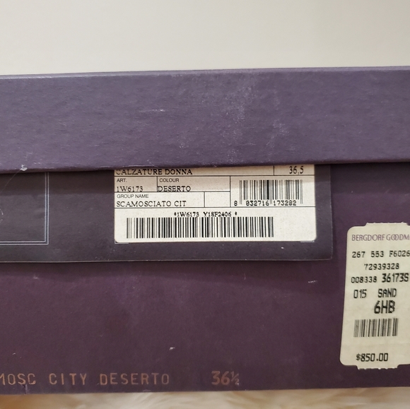 Prada 36.5 Calzature Donna color Desert Suede (Now Vintage) But Current Trend - Picture 6 of 16